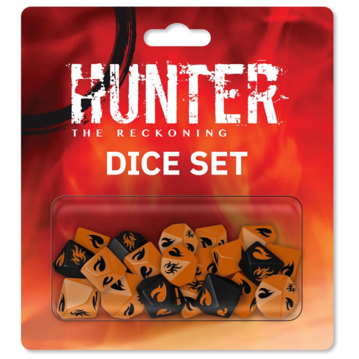 Renegade Game Studios Hunter: The Reckoning RPG Lines Dice Set