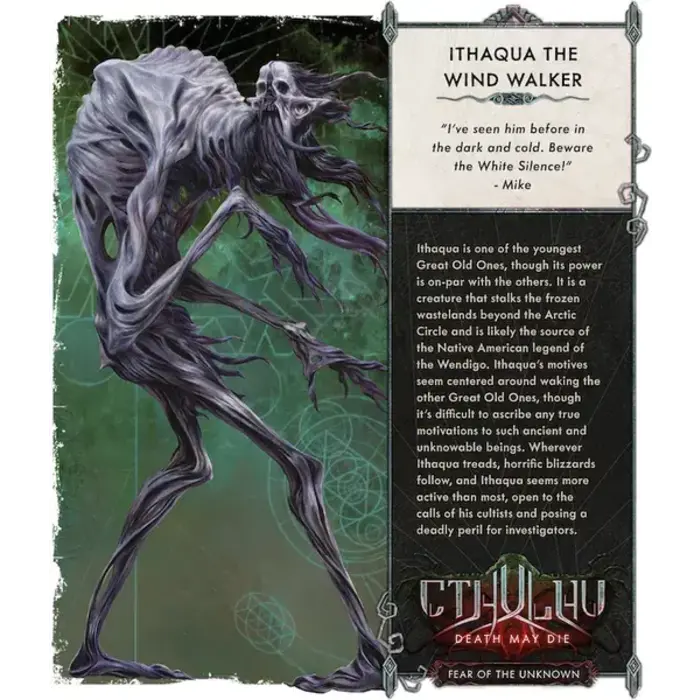 CMON Cthulhu - Death May Die: Elder One Box - Ithaqua