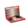Backgammon Set 15" Black & Red Leatherette