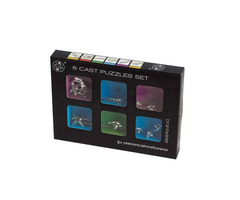 CHH 6 Assorted Metal Puzzles Set