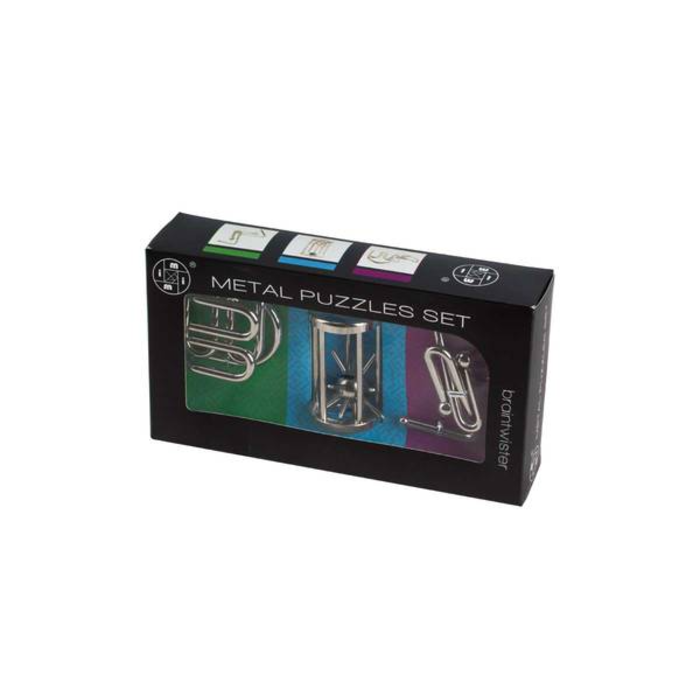CHH 3 Piece Large Metal Puzzle Set