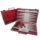 Backgammon Set 15" Red & Black Vinyl