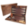 Backgammon Set 18" Beechwood Wood Inlay
