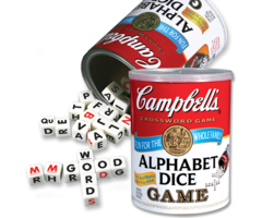 Wood Expressions Campbell’s Alphabet Dice Game