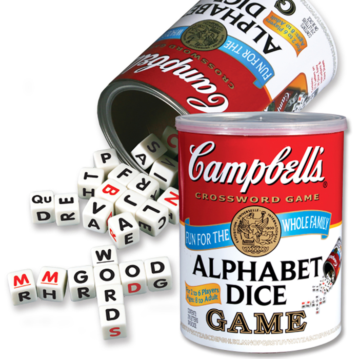 Wood Expressions Campbell’s Alphabet Dice Game