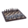 Chess Set – Chinese Qin Pewter Pieces with Walnut Root Board