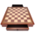 Chessboard 19" - Deluxe Camphor Wood with Storage