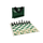 Chess Set – Tournament with Plastic Pieces and Green Roll-up Board and Travel Green Tote