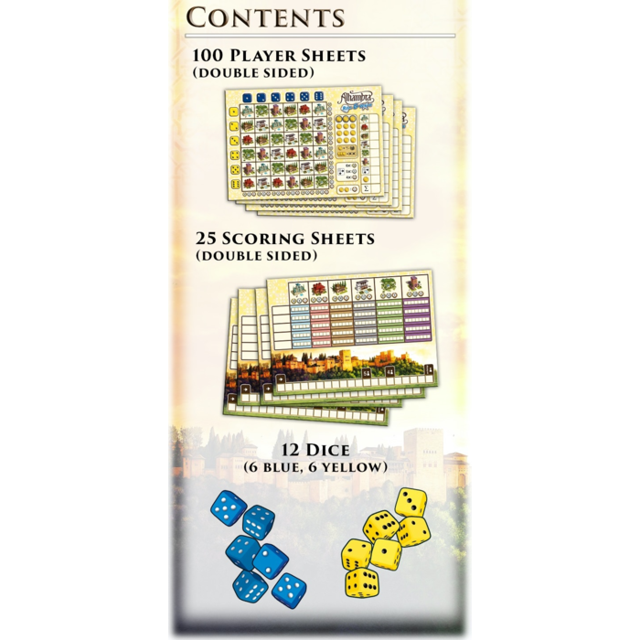 Queen Games Alhambra: Roll & Write