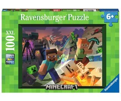 Ravensburger 100 pcs - Monster Minecraft (XXL)