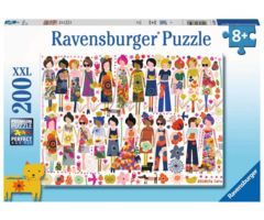 Ravensburger 200 pcs - Flowers and Friends (XXL)