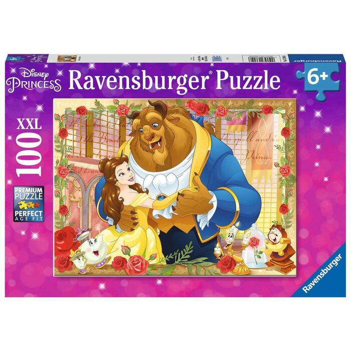 Ravensburger 100 pcs - Disney Princess: Belle & Beast (XXL)