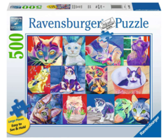 Ravensburger 500 pcs - Hello Kitty Cat (Large Piece Format)