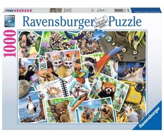 Ravensburger 1000 pcs - A Traveler's Animal Journal