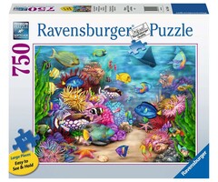 Ravensburger 750 pcs - Tropical Reef Life (Large Piece Format)