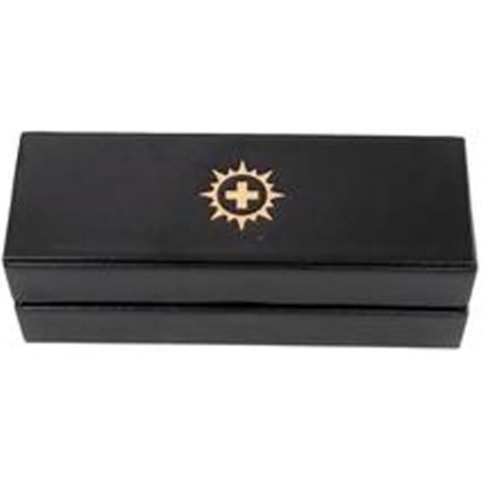 Roll 4 Initiative Faux Leather Dice Box & Rolling Tray