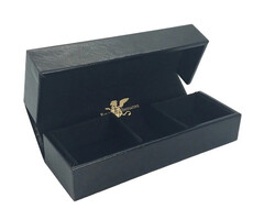 Roll 4 Initiative Faux Leather Dice Box & Rolling Tray