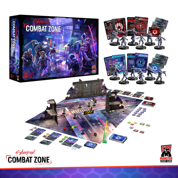Monster Fight Club Cyberpunk Red: Combat Zone Core Box