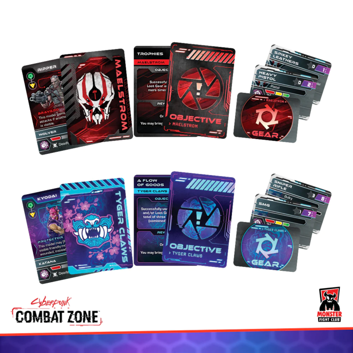 Monster Fight Club Cyberpunk Red: Combat Zone Core Box