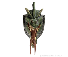 Wizkids/NECA LLC D&D Green Dragon Trophy Plaque