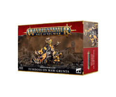 Games Workshop Warhammer Age of Sigmar: Orruk Warclans - Tuskboss on Maw-grunta