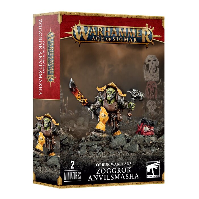 Games Workshop Warhammer Age of Sigmar: Orruk Warclans - Zoggrok Anvilsmasha