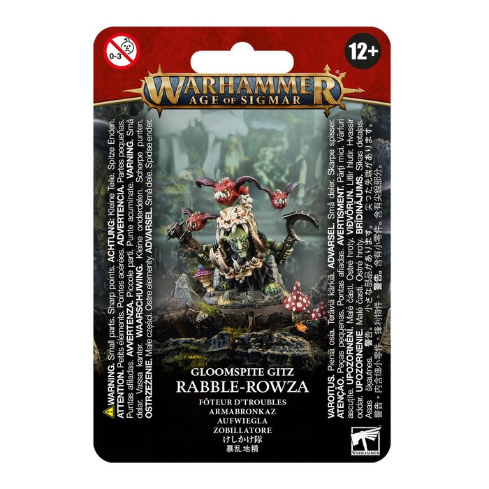 Games Workshop Warhammer Age of Sigmar: Gloomspite Gitz - Rabble-Rowza