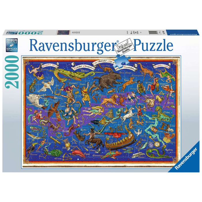 Ravensburger 2000 pcs - Map of Constellations
