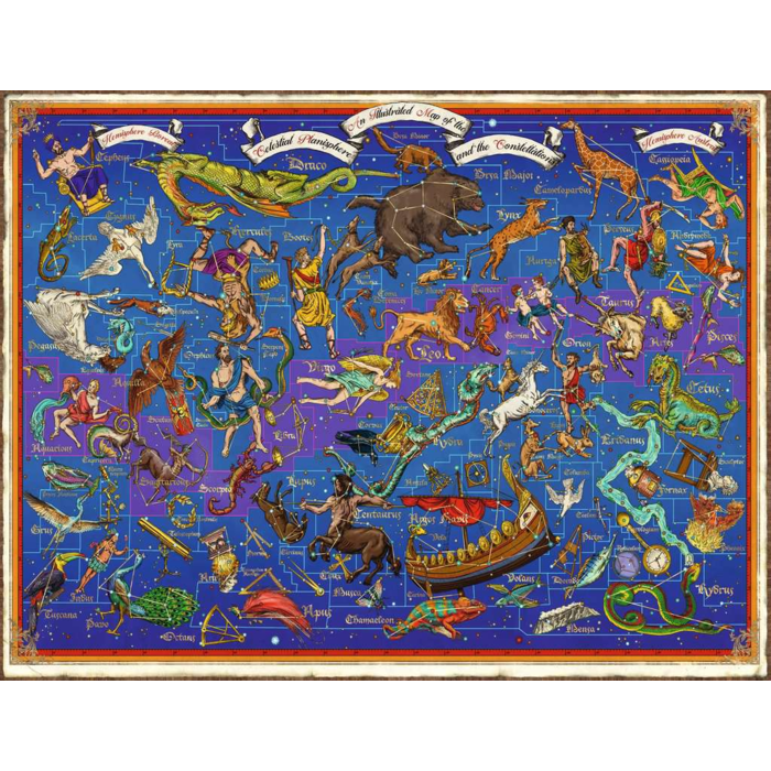 Ravensburger 2000 pcs - Map of Constellations