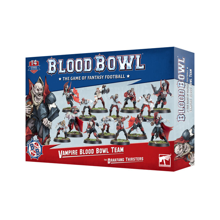 Games Workshop Blood Bowl: Vampire Team - The Drakfang Thirsters