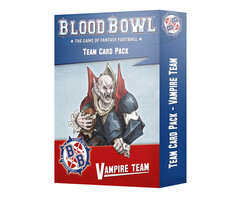 Games Workshop Blood Bowl: Vampire Team - Card Pack