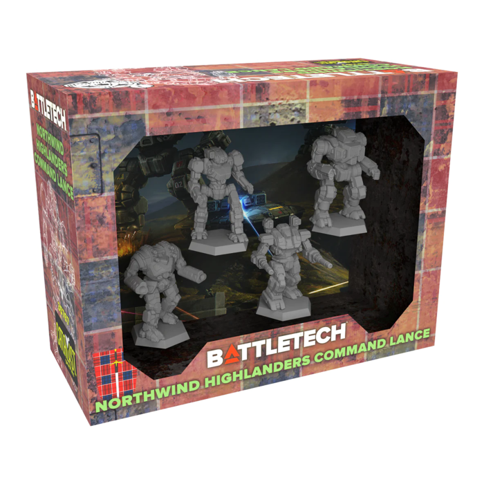 Catalyst Games Battletech: Northwind Highlanders Command Lance