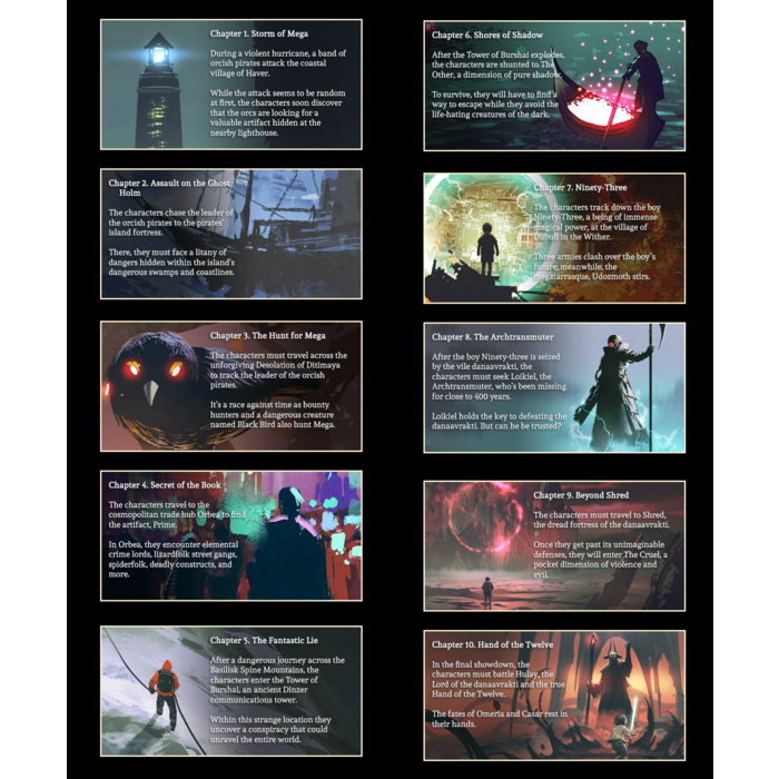 Misc RPGs Tales of Omeria: Hand of the Eight