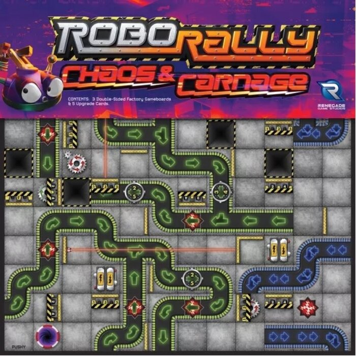 Renegade Game Studios Robo Rally: Chaos & Carnage Expansion