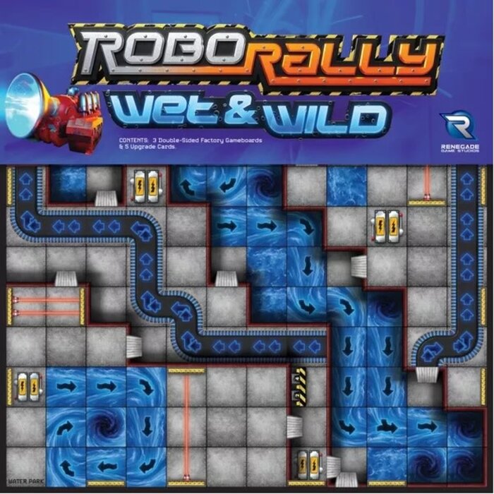 Renegade Game Studios Robo Rally: Wet & Wild Expansion