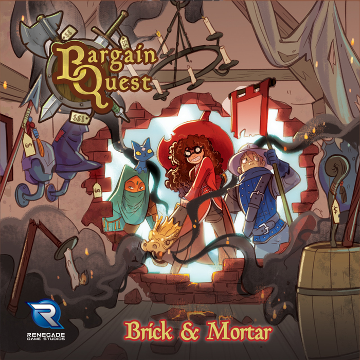 Renegade Game Studios Bargain Quest: Brick & Mortar Expansion