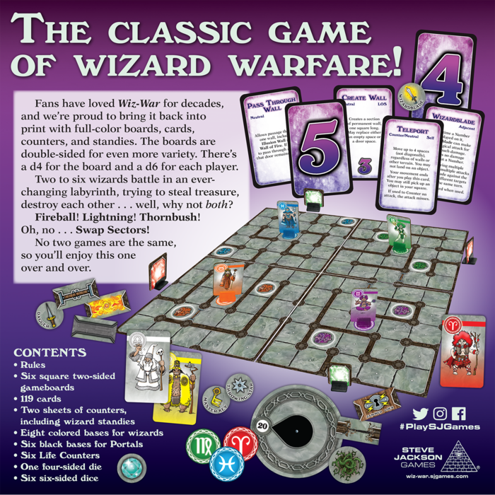 Steve Jackson Games Wiz-War (2023)