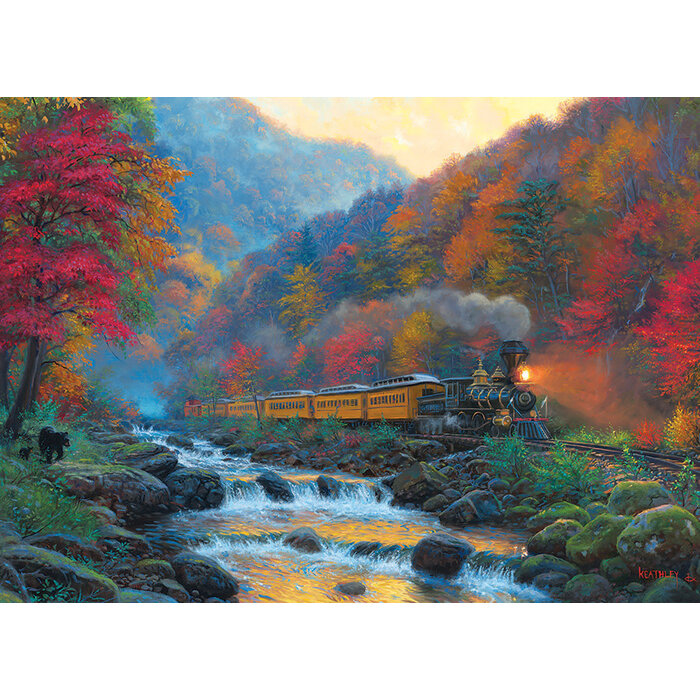Cobble Hill Puzzles 1000 pcs - Smoky Train