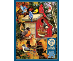 Cobble Hill Puzzles 500 pcs - Fall Birdhouse