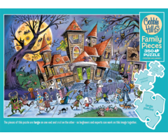 Cobble Hill Puzzles 350 pcs - Haunted House (Family Puzzle)