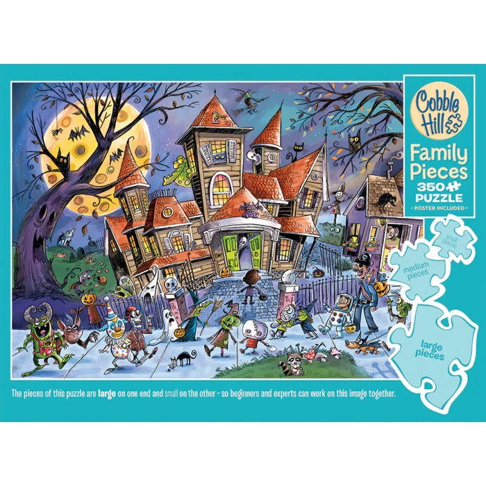 Cobble Hill Puzzles 350 pcs - Haunted House (Family Puzzle)