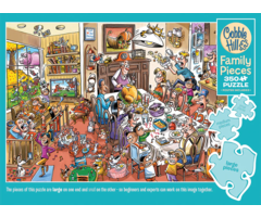 Cobble Hill Puzzles 350 pcs - Thanksgiving Togetherness (Family Puzzle)