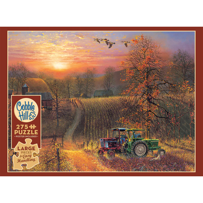 Cobble Hill Puzzles 275 pcs - Taking a Break (Easy Handling)