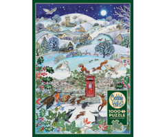 Cobble Hill Puzzles 1000 pcs - Village on a Winter Night