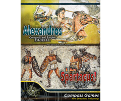 Compass Games Alexandros and I Am Spartacus!