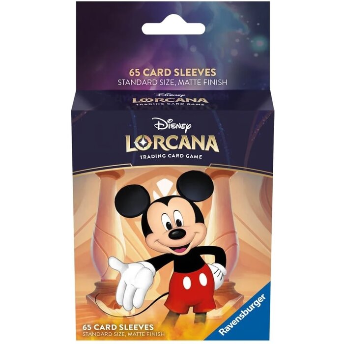 Ravensburger Sleeves - 66x91mm (Standard CCG) Lorcana Deck Protector 65/pack
