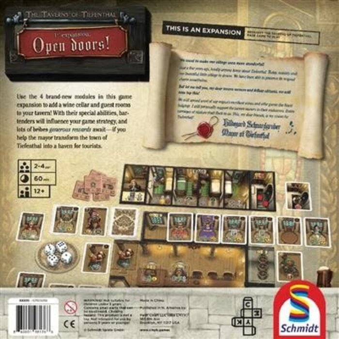 Schmidt Spiele The Taverns of Tiefenthal: Open Doors Expansion