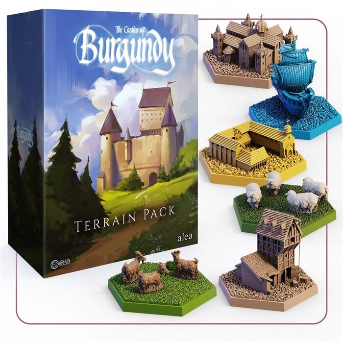 Awaken Realms The Castles of Burgundy Special Edition: 3D Terrain Pack