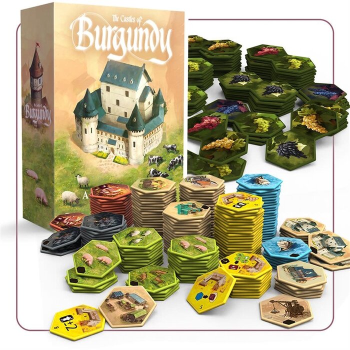 Awaken Realms The Castles of Burgundy Special Edition: Hex Tiles