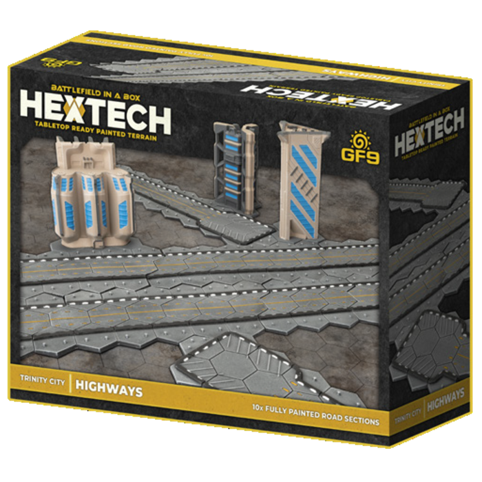 Gale Force Nine Battlefield in a Box: Hextech Highways